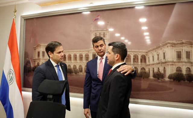 Peña y Latorre elogian a Rubio, nombrado por Trump, pese a voto contra carne paraguaya