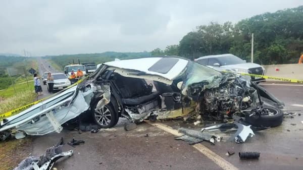 Trágico accidente en Caacupé deja dos fallecidos