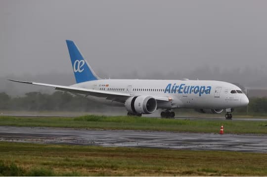 Vuelo de Air Europa aterriza de emergencia en el país