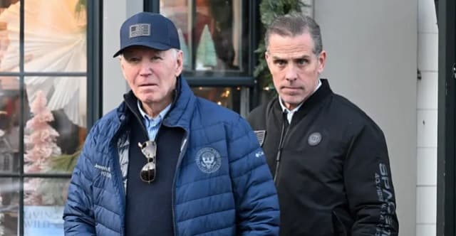 Joe Biden concede un indulto total a su hijo Hunter Biden