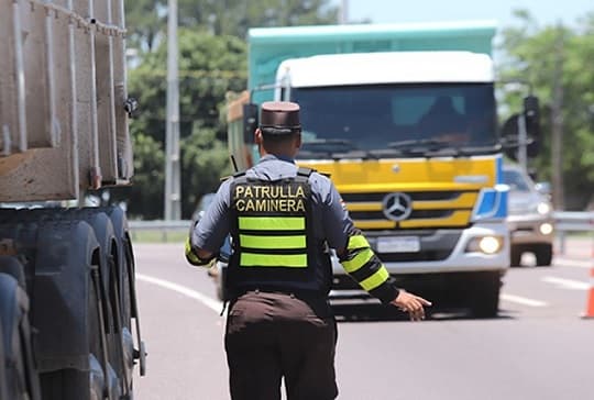 Operativo Verano: Patrulla Caminera moviliza 487 agentes