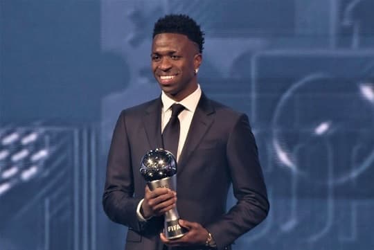 Vinicius Jr. gana el premio The Best FIFA 2024