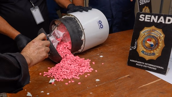 Descubren 8.000 dosis de éxtasis ocultas en un termocalefón