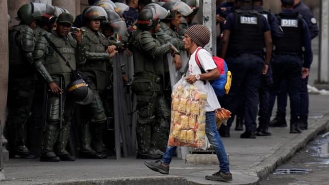 Maduro blinda Caracas con militares ante asunción presidencial