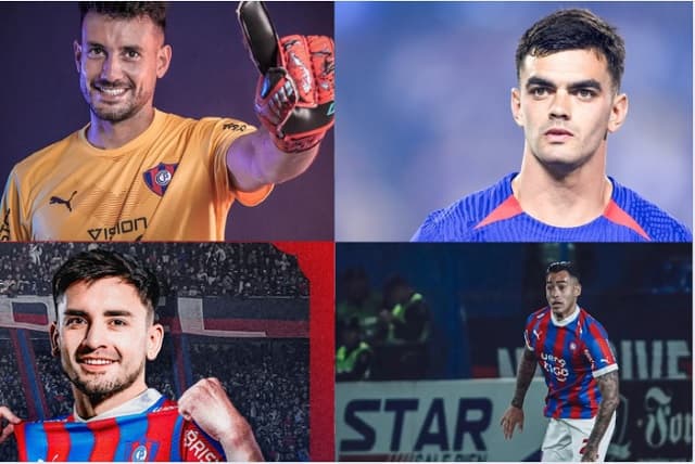 Cerro Porteño y su lista de extranjeros
