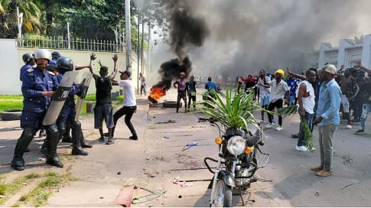 Crisis en Congo: Violentas protestas y avance rebelde sacuden el país