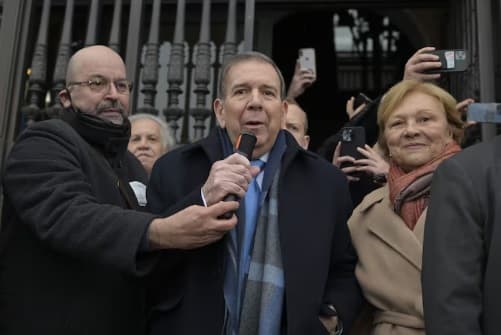 Marito y otros expresidentes planean ingresar a Venezuela para respaldar a Edmundo González