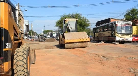 Obras en Eusebio Ayala complican aún más el tránsito capitalino