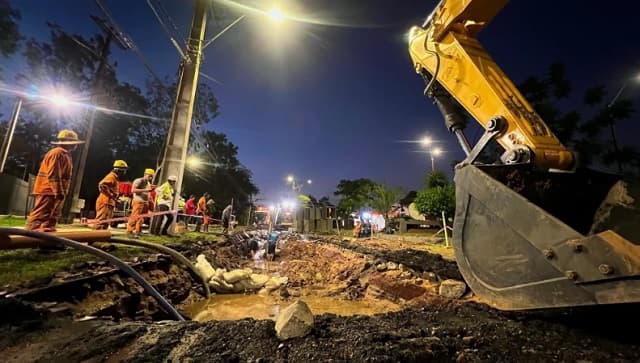 Obras en Mariscal López: PMT critica falta de aviso del MOPC