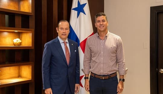 Santi tour activado: Peña inicia agenda en Panamá en su segundo viaje del año