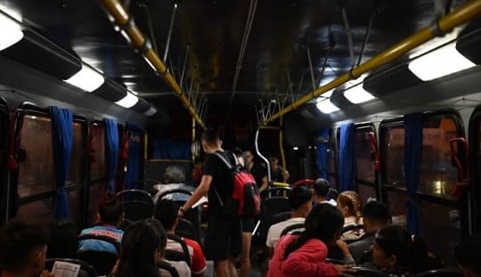 El servicio “Búho” funcionará este viernes de 22:00 a 04:00