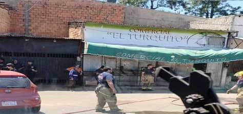 Bomberos controlan rápidamente principio de incendio en el Abasto