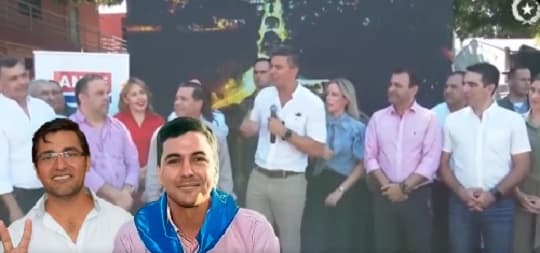 El pasado liberal de Peña resurge en acto oficial en Caaguazú