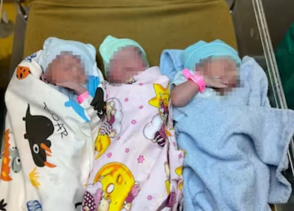 Trillizos prematuros necesitan ayuda solidaria urgente