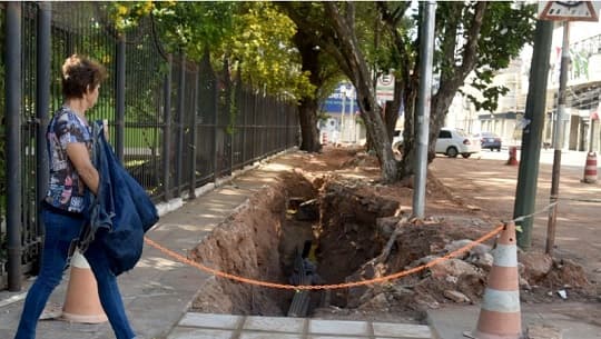 Vigilancia arqueológica en obra de cableado subterráneo