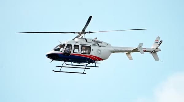 Ocultan registros de vuelos del helicóptero presidencial a San Ber