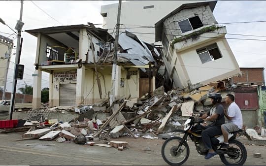 Ecuador: Fuerte sismo de 6,3 sacude la provincia de Esmeraldas