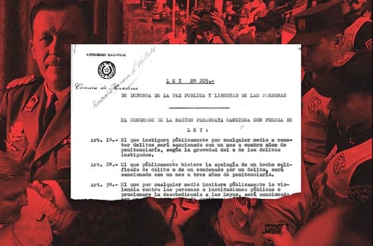 Comparan represión policial actual con la Ley 209 de la dictadura stronista