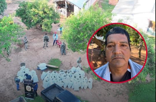 Senad detiene a narco “Nenecho” vinculado al PCC en Yby Pyta