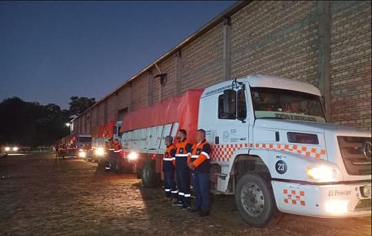 SEN envía alimentos a 2.400 familias aisladas en el Chaco