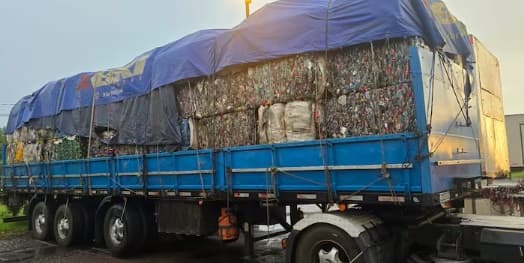 Contrabando de chatarra y plástico: red criminal evade controles fronterizos