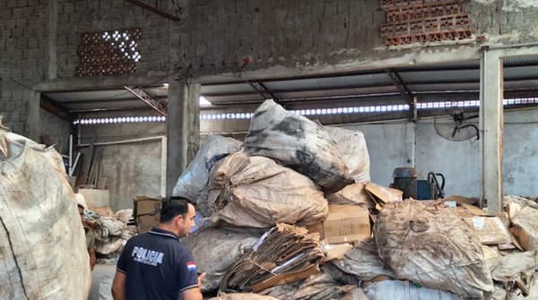 Incautan toneladas de desechos reciclables en operativo fronterizo