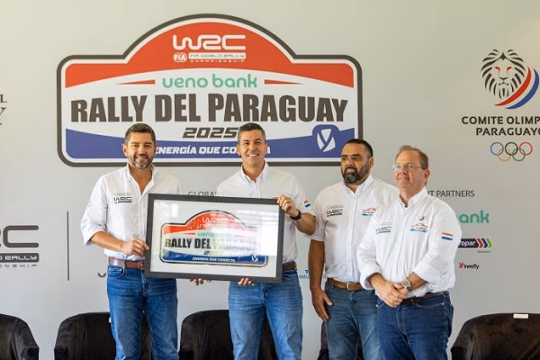 Presentan oficialmente el WRC Rally del Paraguay 2025
