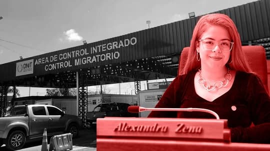 Incautan cheques por G. 600 millones a madre de diputada Alexandra Zena en Puerto Falcón