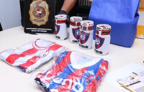 Cocaína en vasos de Cerro iba rumbo a Arabia Saudita