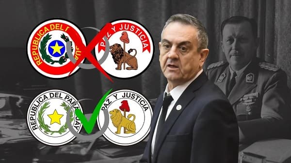 Diputados insisten con símbolos stronistas