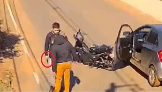 Discusión de tránsito termina en amenaza con arma