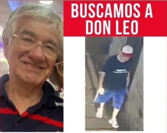 Buscan a hombre de 76 años desaparecido en Barrio Obrero