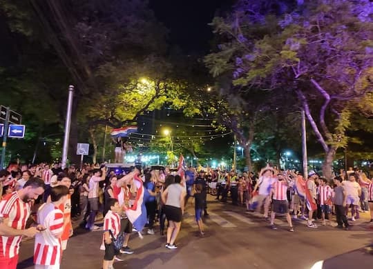 Activan operativo por partido Paraguay-Brasil