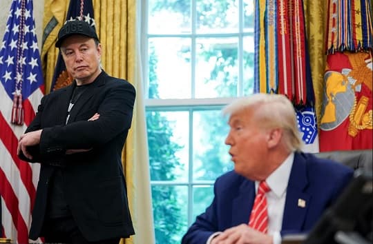 Trump y Musk se enfrentan por ley de impuestos