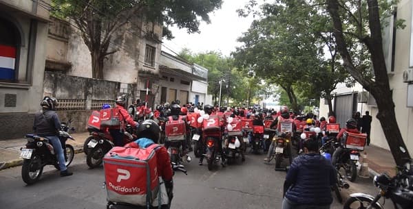 Deliverys exigen justicia y más seguridad en Congreso