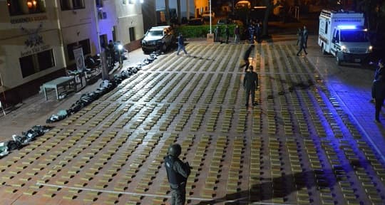 Camión paraguayo cae en Formosa con droga rumbo a Chile