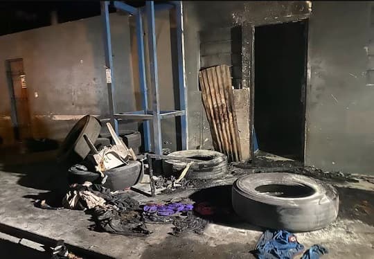 Colilla de cigarrillo provocó un principio de incendio en la Estación de Buses de Asunción