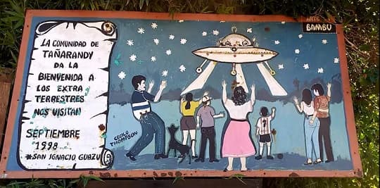 Tañarandy recuerda su histórico avistamiento OVNI