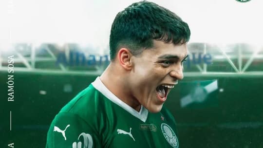 Ramón Sosa es nuevo jugador del Palmeiras
