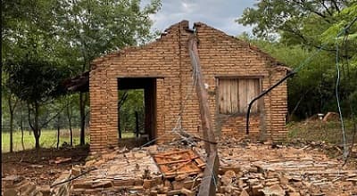Temporal en Caapucú dejó 20 casas dañadas y piden ayuda