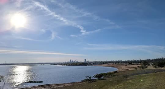 Domingo cálido y sin lluvias en casi todo el país
