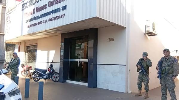 Allanan escribanía por caso Lalo Gomes en Pedro Juan