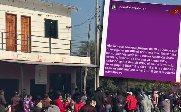 Denuncian 1.100 inscripciones en cinco días en Nueva Asunción