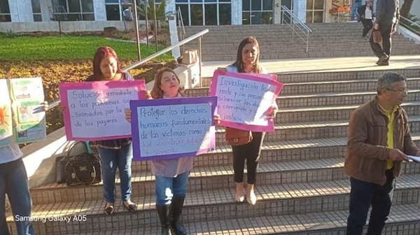 Víctimas de pagarés exigen soluciones judiciales a la Corte Suprema de Justicia