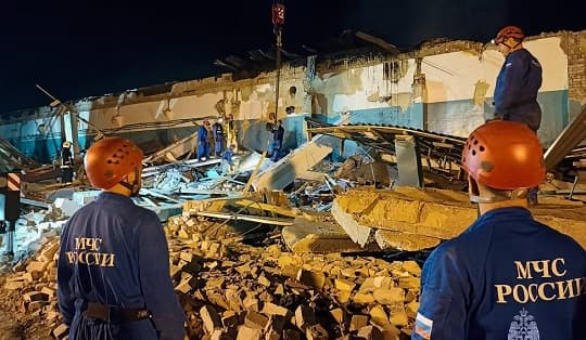 Explosión en fábrica rusa deja 20 muertos y 134 heridos