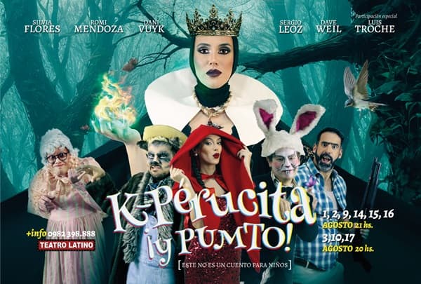 K-PÉrucita vuelve con humor feroz en feriado largo
