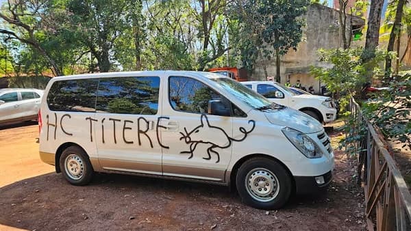 Atacan vehículos del equipo interventor en CDE