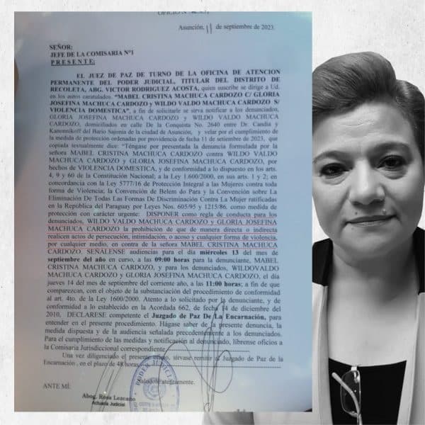 Jueza Gloria Machuca recibe nuevo blindaje del JEM por denuncia de violencia domestica 