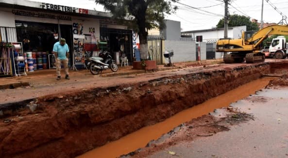 Obras de desagüe lentas generan pérdidas y tensión vencinal