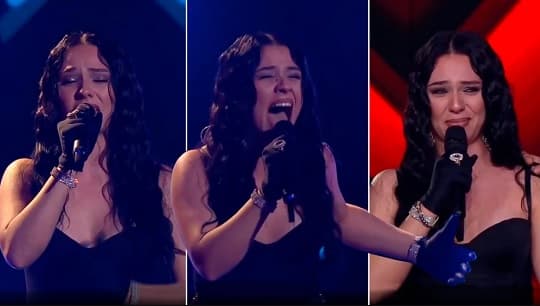 Nath Aponte conmovió en La Voz Argentina con una balada en memoria de su amigo